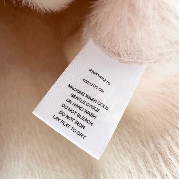 Mersea Iced Latte Cream Chalet Mockneck Fuzzy Knit Kangaroo Pocket Sweater S/M - Picture 10 of 15